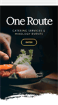 Mobile Screenshot of oneroutecatering.com